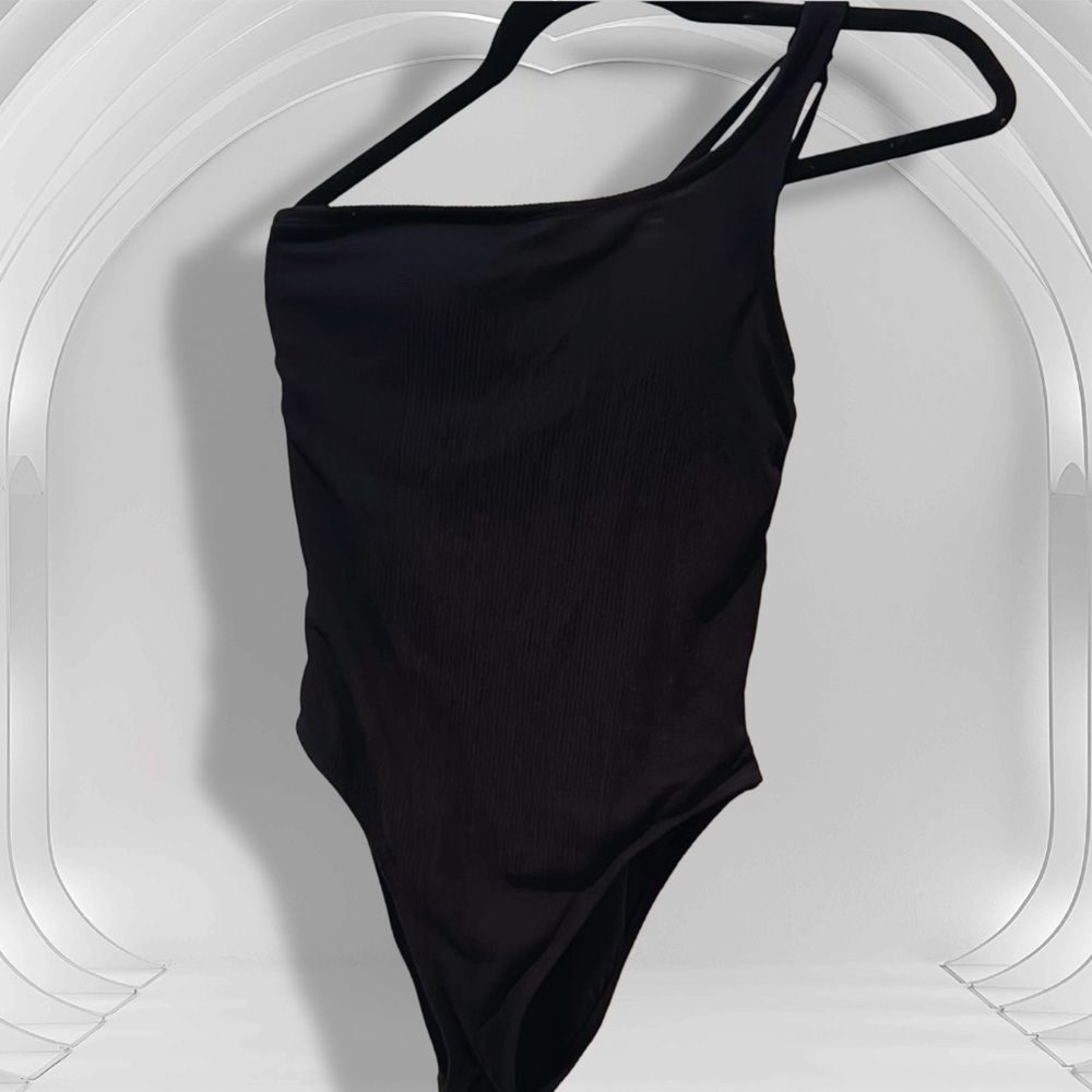 Xhilaration Black Adult One Piece Swimsuit